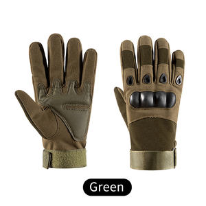 Оптовые мотоциклетные перчатки для мужчин, для охоты и стрельбы, с защитой костяшек, спортивные перчатки с полным покрытием пальцев, для скалолазания и велоспорта - Product Image 1