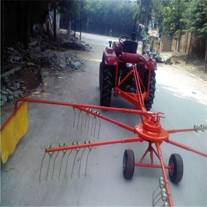 Rastrillo Rotatorio para Heno, Montado en Tractor Agrícola, Esparcidor de Forraje, Equipo de Secado - Product Image 1