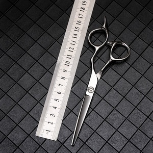 Professional Hairdressing <b>Scissors</b> 6 Inch 9Cr18 Stainless Steel Flat Shears Salon Grade Right Handed Long Handle - Product Image 4