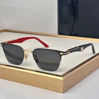 MAY INFORMER II 53-21-145 Lunettes de soleil de haute qualité pour hommes et femmes, lunettes de soleil de créateur, style punk classique, luxe, acétate, UV400