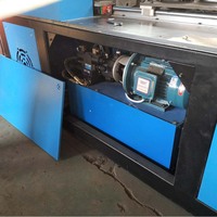 Machine à torsionner le fer forgé pour barres plates et tubes carrés en acier – Machine de formage spirale métallique haute efficacité