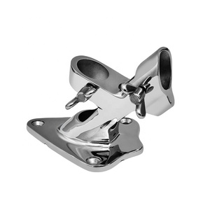 Stainless Steel 316 Marine <strong>Flag</strong> Pole Holder Socket Top Mount Bracket1 Inch(25mm) 90 Degree Ship Yacht Kayak Boat <strong>Hardware</strong> - Product Image 2