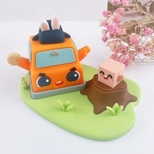 Ensemble cadeau personnalisé avec figurines en vinyle, fabrication OEM, figurine en PVC 3D personnalisée, poupée en vinyle personnalisée, jouets - Product Image 1