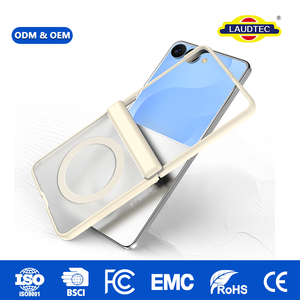 Plegable 360 °   Funda Magnética Giratoria de Media Cobertura para <span class=keywords><strong>Samsung</strong></span> <span class=keywords><strong>Flip</strong></span> 8, Acabado Mate Esmerilado, Protección de Bisagra, Logotipo Personalizado, OEM ODM, Venta al por Mayor - Product Image 2