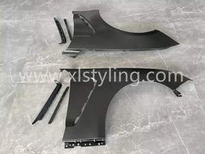 Venta caliente GT350 Bodykit guardabarros trasero gris y negro imprimación acero aluminio guardabarros para Ford <span class=keywords><strong>Mustang</strong></span> 2015-2020 - Product Image 3