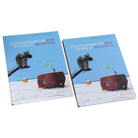 Fabricante de libros en el extranjero OEM servicio de impresión de libros de historietas adultos Tapa dura a todo color