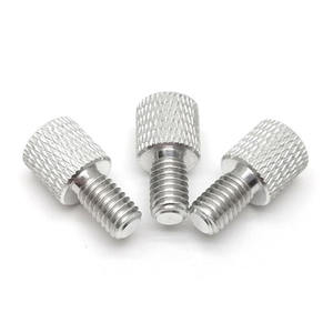 Rändelschraube, Eloxiertes, Farbiges Aluminium, Kundenspezifisch, M2 M3 M4 M10 <span class=keywords><strong>M20</strong></span>, Schwarze Kunststoffschraube - Product Image 2