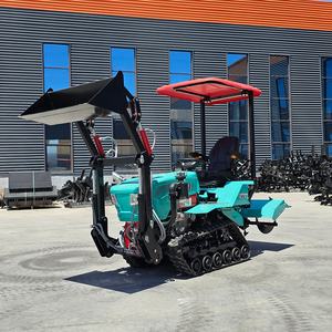 Mini-tracteur chenillé agricole 35 CV 25 CV à bas prix pour rizières - Product Image 2