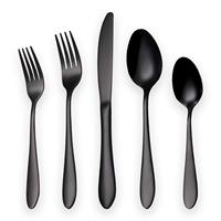 Vente en gros d'ensembles de vaisselle en titane, or et argent pour mariage, restaurant, camping, écologiques, naturels, sains, modernes et luxueux