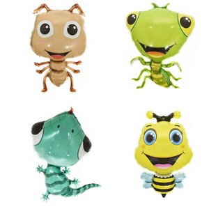 Bonitos globos <span class=keywords><strong>de</strong></span> papel <span class=keywords><strong>de</strong></span> aluminio 3D Mantises y Geckos para decoraciones <span class=keywords><strong>de</strong></span> fiestas Globo <span class=keywords><strong>de</strong></span> abejas <span class=keywords><strong>de</strong></span> feliz cumpleaños para fiestas y celebraciones - Product Image 2