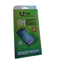 Boîte d'emballage en papier avec logo personnalisé pour protecteur d'écran en verre trempé pour téléphone portable et tablette, emballage de vente au détail