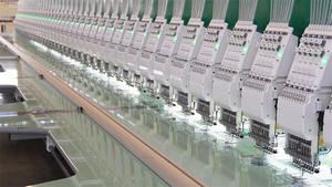 Machine à coudre et à broder informatisée industrielle HE FENG pour logos de vêtements - Product Image 6