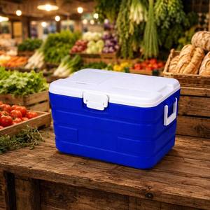 Contenitore Termico Commerciale Moderno da Esterno 40-50L, Mantenimento Ghiaccio 3 Giorni, Guscio Durevole in HDPE, Isolamento Termico in PU/EPS, per Alimenti e Distribuzione - Product Image 1