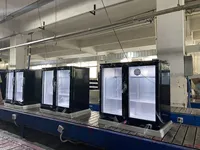 Réfrigérateur électrique mini-bar à double porte à température unique de 210 litres, best-seller aux États-Unis