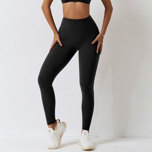 Active Wear Gym Ropa Cintura alta Scrunch Butt Fitness Yoga Leggings para mujeres - Product Image 6