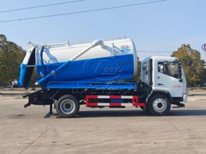 China Manufacturer Dongfeng D7 Septic Tank Truck,Water Ring Vacuum Pump for Sewage, Fecal Sludge Collection in Tropical Regions - Product Image 2