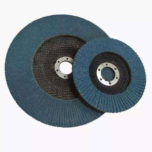 <span class=keywords><strong>Disque</strong></span> <span class=keywords><strong>à</strong></span> lamelles abrasif en céramique personnalisable de 4 pouces, grain 60, pour le meulage et le polissage de l'acier inoxydable, moyen - Product Image 6
