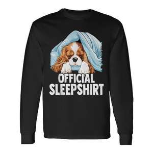 T-shirt à manches longues officiel Cavalier King Charles Spaniel - Product Image 1