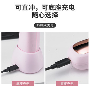 Kit de rasoir pour femme, lame en acier inoxydable, écran LED, étanche, rechargeable, tondeuse corporelle pour l'épilation féminine - Product Image 5