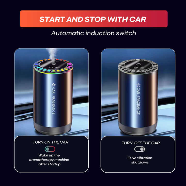 New Design Smart Life Car Aroma Diffuser - Luxury Fragrance