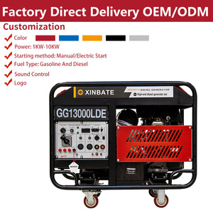 Xinbate onduleur portable <span class=keywords><strong>15000</strong></span> watts silencieux 15 kva 3 phases diesel 15kw générateur dynamo prix pakistan - Product Image 6
