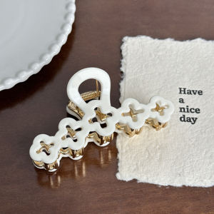 Garra de pelo de Metal de acetato de gran tamaño SIMPLE de venta al por mayor de DOWELL - Product Image 5