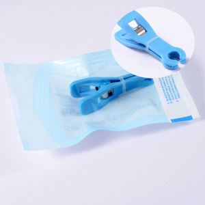 Outil de perçage corporel <span class=keywords><strong>en</strong></span> plastique jetable bleu <span class=keywords><strong>pince</strong></span> à Septum clair <span class=keywords><strong>pince</strong></span> <span class=keywords><strong>pince</strong></span> pour oreille nez langue piercings beauté soins personnels - Product Image 4