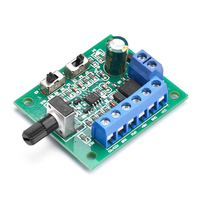 8-24V Brushless DC Motor Speed Controller Driver PWM Speed Control Board Pinpoint Regulator Forward and Backward Control 18KHz