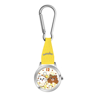 Montre de poche rétro de luxe en bronze à cadran ouvert, pendentif unique, personnalisée, vintage, à quartz, avec chaîne, cadeau, à remontage manuel, pour enfant