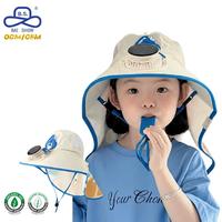 Gorra de ventilación para niños con protección UV, recargable por USB y energía solar, visera de verano ajustable para niños y niñas, ideal para actividades al aire libre