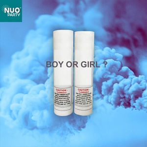 공장 맞춤형 파란색과 핑크 색 핸드 헬드 젠더 연기 파티 신기한 공개 - Product Image 2