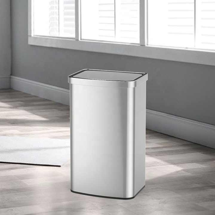 60-liters Eco-Friendly Smart Dustbin - Touchless & Stainless Steel