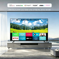 Televisor Inteligente 4K Ultra HD sin Marco de 43 50 55 65 70 75 85 100 Pulgadas, OLED Completo, Android 14, Color Negro, WiFi, Televisor para Baño, Televisor de 65 Pulgadas, Televisor para Hotel