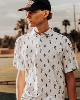 Kyto — Golf personnalisé de Golf, en Polyester, Spandex, blanc, imprimé, Toucan Man