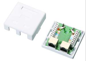 Caja de Conexión RJ45 de Superficie CAT5E con Conector UTP Krone IDC STP Cat.5e para Redes - Product Image 6