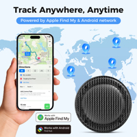 MiLi MiTag - Soporte Adhesivo para Localizador, Resistente al Agua IP67, de Plástico, Compatible con Find My de Google, para Llaves de Coche, Bolsos y Mascotas
