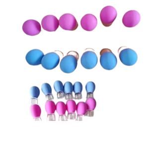 Facial Canister Lift Facial Tendón Lifting Belleza Ventosas Masaje Meridianos Dragado Silicona Ventosa Raspado - Product Image 5