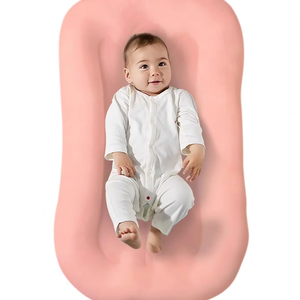 Cama Portátil para Bebé Recién Nacido, 100% Algodón, Ecológica y Lavable, Nido para Bebé - Product Image 1