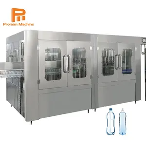 High Speed 10000 BPH PET Glass Bottle Mineral Water Carbonated Beverage Juice Washing Capping Filling Production Line