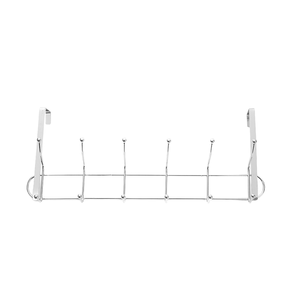 Support de rangement de cuisine multifonctionnel en acier inoxydable, design écologique, pour crochets de porte, cintres à vêtements et chapeaux – Vente directe usine - Product Image 5