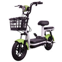 Vélo Électrique Adulte 2 Roues Prix Usine 48V 350W Moteur Électrique Sans Balais Cadre en Acier Carbone Mobylette Longue Portée à Vendre