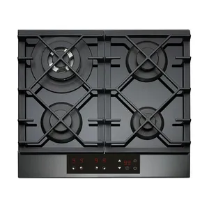 home appliances gas and electric combi stove built-in stainless steel 4 burner kitchen cooker gas hob gas stove cooktop
