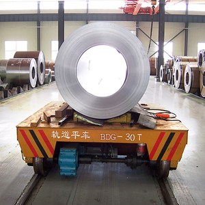 รถเข็นขนย้ายคอยล์ขับเคลื่อนราง30ตันแบบกำหนดเองพร้อมจี้ปุ่มกด - Product Image 6