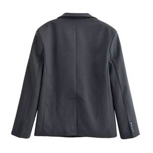 Conjunto de Blazer y Pantalones Asimétricos Personalizados para Mujer 2026, Traje Formal de Dos Piezas para Oficina, OEM/ODM por Fábrica de Ropa China - Product Image 3