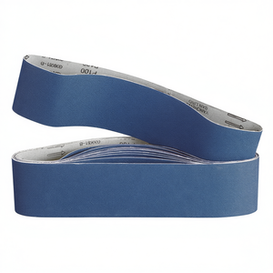 Bandes abrasives P100 bleues pour le ponçage du métal et du bois, le meulage et le polissage - Product Image 2