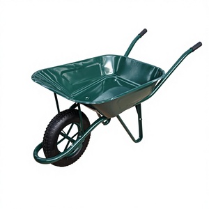 Franse industriële metalen kruiwagen WB6400 voor de bouw - Product Image 1