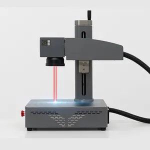 Máquina de marcação a laser de fibra multifuncional para mesa, máquina de venda imperdível, 2024