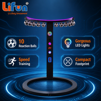 LIFUN Machine de jeu d'arcade de football à réaction rapide avec ballon suspendu - Construction métallique personnalisable pour événements
