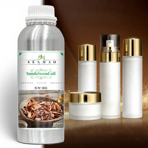 น้ำมันหอมระเหยไม้จันทน์ธรรมชาติบริสุทธิ์น้ำมัน100สำหรับดูแลผิวเครื่องสำอางเกรดดั้งเดิมขายส่งจำนวนมาก - Product Image 1