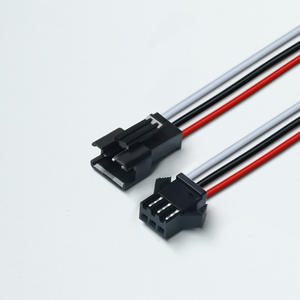 Кабельный жгут для светодиодных лент с разъемами SM 2/<span class=keywords><strong>3</strong></span>/4 Pin (папа/мама) из ПВХ, низковольтный, UL1007 22AWG 5V 3A, для компьютеров и промышленного применения - Product Image 2